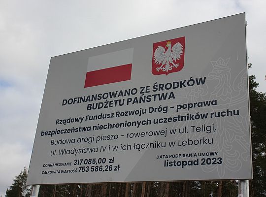 Budowa drogi pieszo-rowerowej przy ulicach Teligi 53863