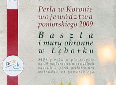 Nasza baszta i mury obronne perłą woj. pomorskiego 1663