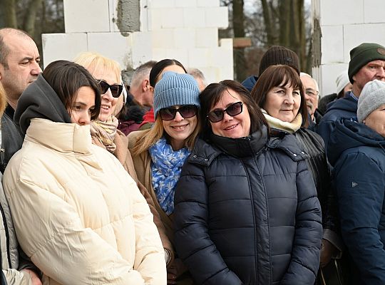 Poświęcenie kamienia węgielnego pod budową 54099