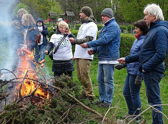 W sobotę czyszczono brzegi rzeki Łeby w ramach 54264