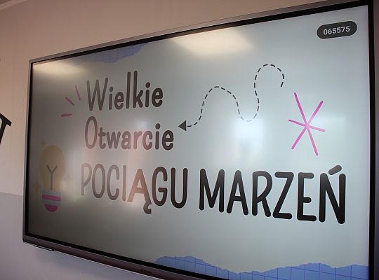 „Pociąg Marzeń” otwarty. Szkoła Podstawowa nr 3 ma 54718
