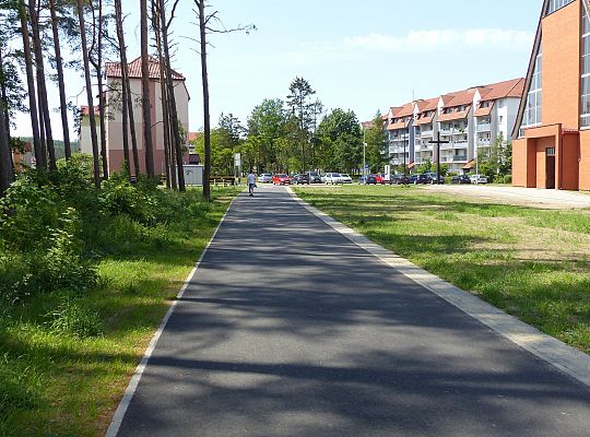 Droga pieszo-rowerowa przy ulicach Władysława IV i 55319