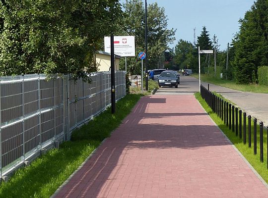 Nowa droga pieszo-rowerowa na ul. Glinianej 55736