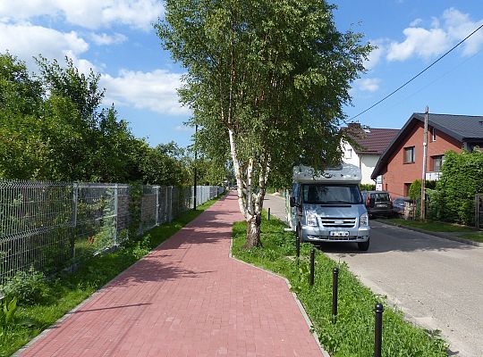 Nowa droga pieszo-rowerowa na ul. Glinianej 55740