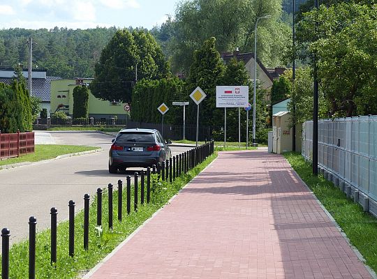Nowa droga pieszo-rowerowa na ul. Glinianej 55741