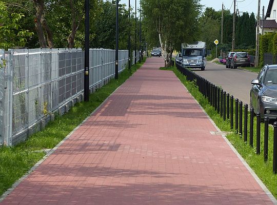 Nowa droga pieszo-rowerowa na ul. Glinianej 55746