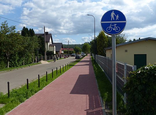 Nowa droga pieszo-rowerowa na ul. Glinianej 55731