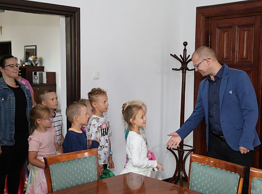 Przedszkolaki z Lęborka odwiedziły burmistrza 56808