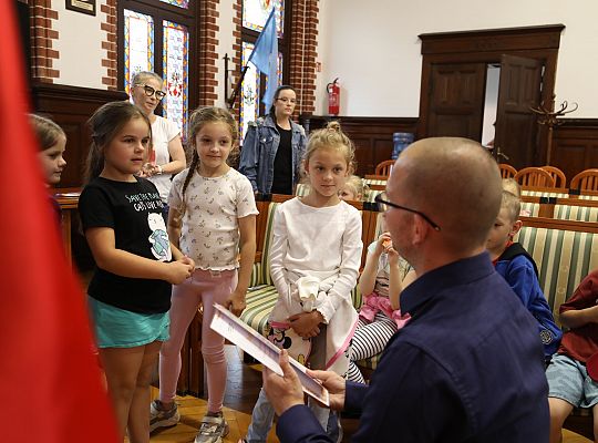 Przedszkolaki z Lęborka odwiedziły burmistrza 56823