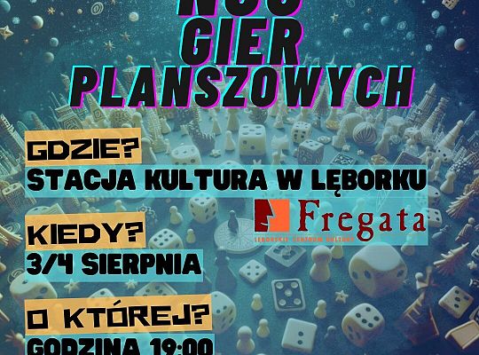 Druga noc gier planszowych w Lęborku 56850