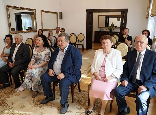 Złote gody w ratuszu. Medale dla 6 par 57318