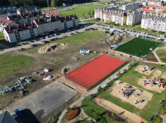 Budowa kompleksu boisk na Osiedlu Sportowa na 58344