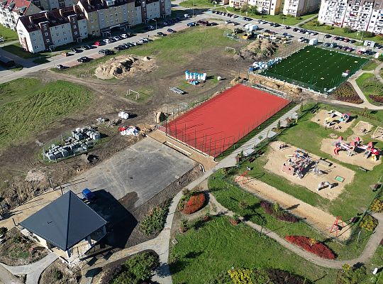 Budowa kompleksu boisk na Osiedlu Sportowa na 58350