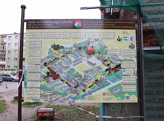 Remont i przebudowa odcinka średniowiecznych murów 58461