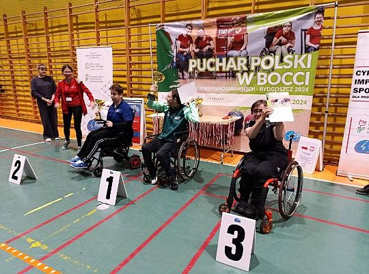 Sukces lęborczanki w Pucharze Polski w Bocci Osób 59200