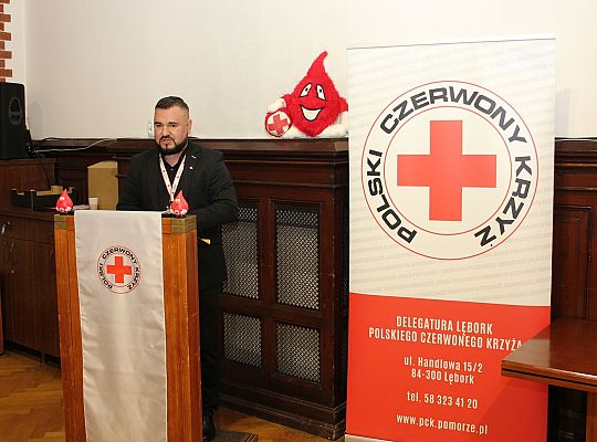 Dawcy krwi odznaczeni na gali PCK w ratuszu 59493