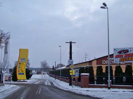 Ul. Wicka Rogali oświetlona 1861