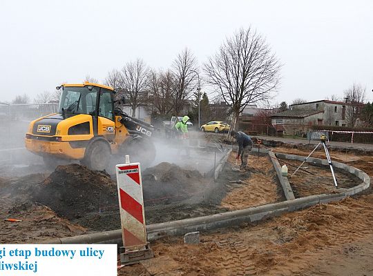 Trwają prace związane z drugim etapem budowy ulicy 60445