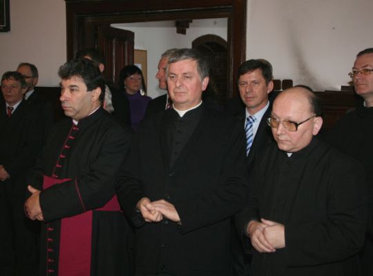Ksiądz Biskup Diecezjalny kolędował w ratuszu  1886