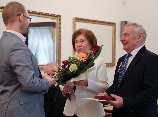 Złote Gody w ratuszu. Medale za długoletnie 60658