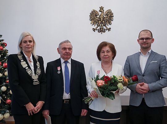 Złote Gody w ratuszu. Medale za długoletnie 60665