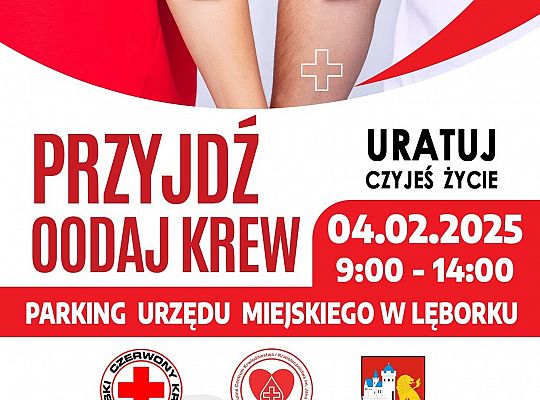 Zachęcamy do oddawania krwi przy Urzędzie Miejskim 60821