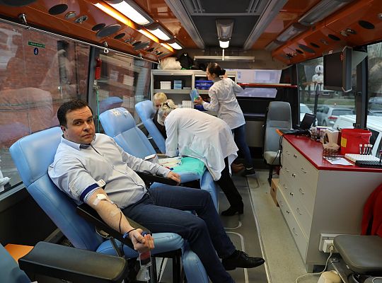 Ponad dziesięć litrów krwi oddali mieszkańcy przy 60997