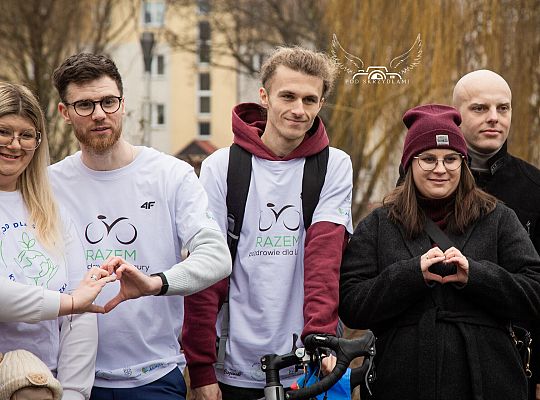 Setki kilometrów na rowerze, żeby pomóc chorej 61299