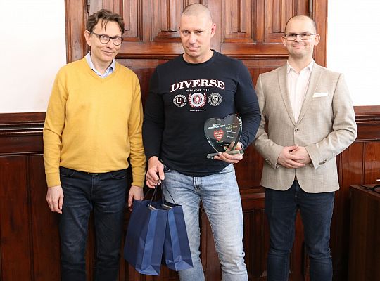 Grupa Sportex z Kryształowym Sercem za wspieranie 61625