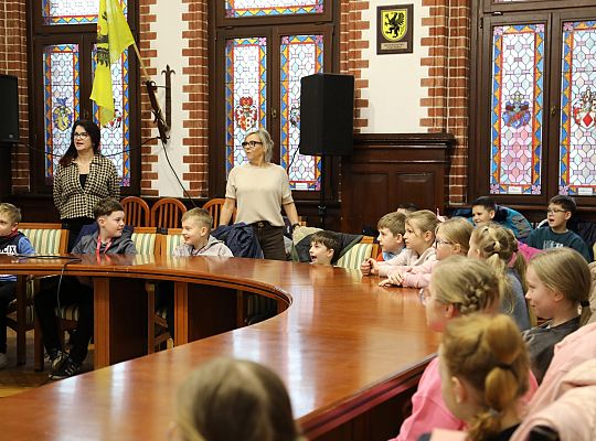 Spotkanie dzieci z burmistrzem w Urzędzie Miejskim 62023