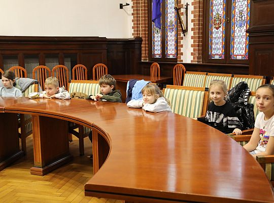 Spotkanie dzieci z burmistrzem w Urzędzie Miejskim 62025