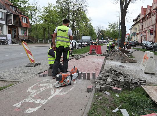 Krawężniki zostały obniżone na ulicy Zwycięstwa 62710