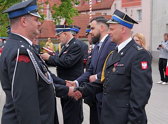 Dzień Strażaka w Lęborku. Zasłużone medale, 63054