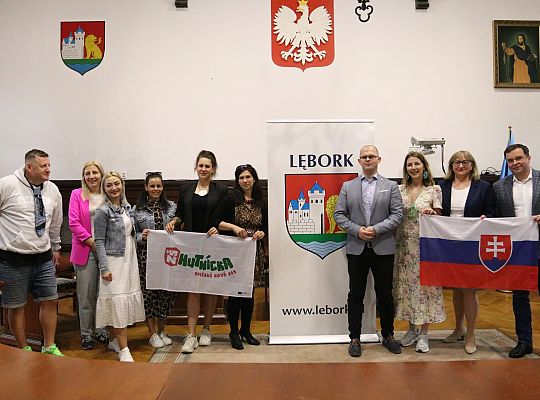 Wizyta gości ze Słowacji i spotkanie z burmistrzem 63763