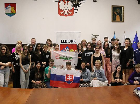 Wizyta gości ze Słowacji i spotkanie z burmistrzem 63775