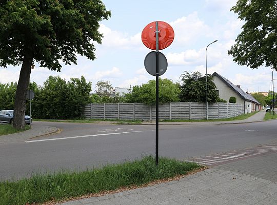 Nowe lustra drogowe w Lęborku – więcej 64019