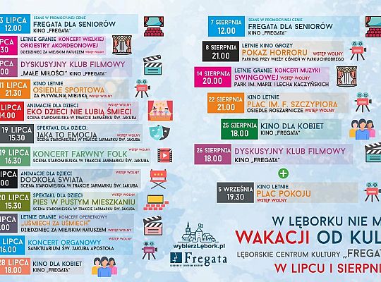 Jak wakacje, to tylko z kulturą! Lęborskie Centrum 64542