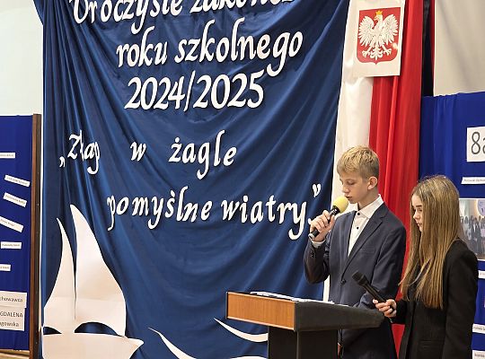 Uroczyste zakończenie roku szkolnego klas VIII w 64929