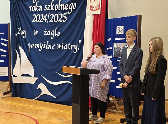 Uroczyste zakończenie roku szkolnego klas VIII w 64930