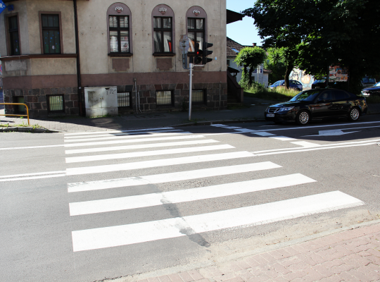 Malowanie znaków poziomych – wcześniej i 65039