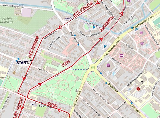 Nie zwlekaj! Zapisz się elektronicznie na 23. Bieg 65232