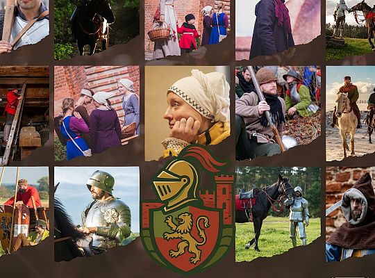 Kadry z epoki miecza i legend podczas Jarmarku św. 65252