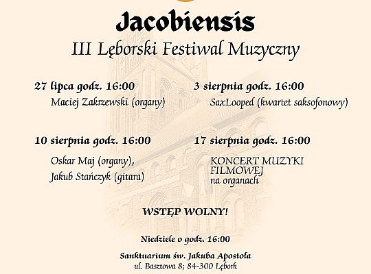 Zapraszamy na trzeci, festiwalowy koncert – 66328