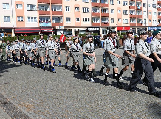 Z okazji jubileuszu lęborscy harcerze z nowym 66425