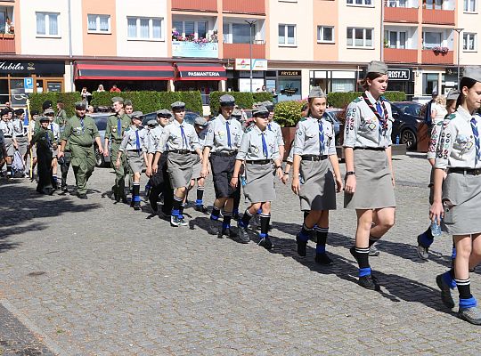 Z okazji jubileuszu lęborscy harcerze z nowym 66426