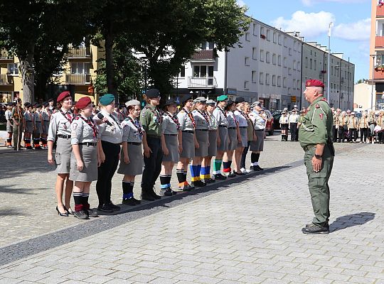 Z okazji jubileuszu lęborscy harcerze z nowym 66429