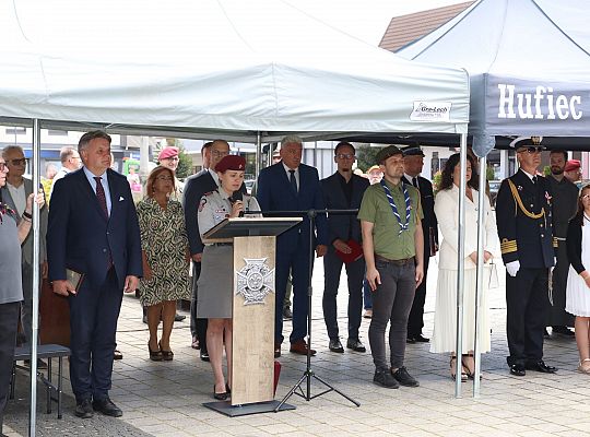 Z okazji jubileuszu lęborscy harcerze z nowym 66434