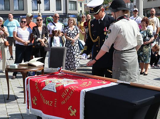 Z okazji jubileuszu lęborscy harcerze z nowym 66448