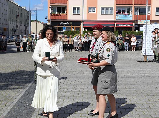 Z okazji jubileuszu lęborscy harcerze z nowym 66461