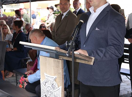 Z okazji jubileuszu lęborscy harcerze z nowym 66484